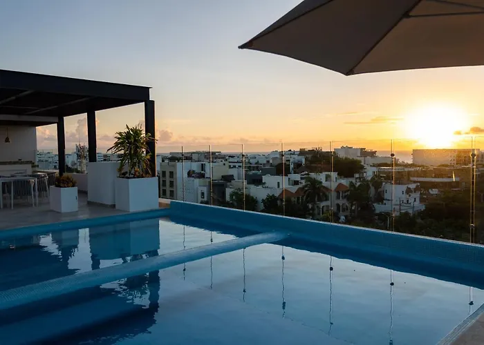 New & Equipped Steps From The With Pool Jacuzzi By Yeah * Playa del Carmen