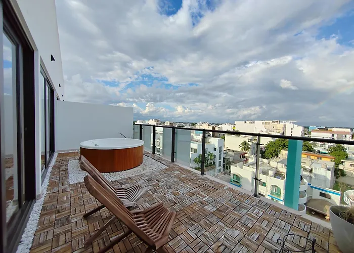 New & Equipped Steps From The With Pool Jacuzzi By Yeah Apartamento Playa del Carmen